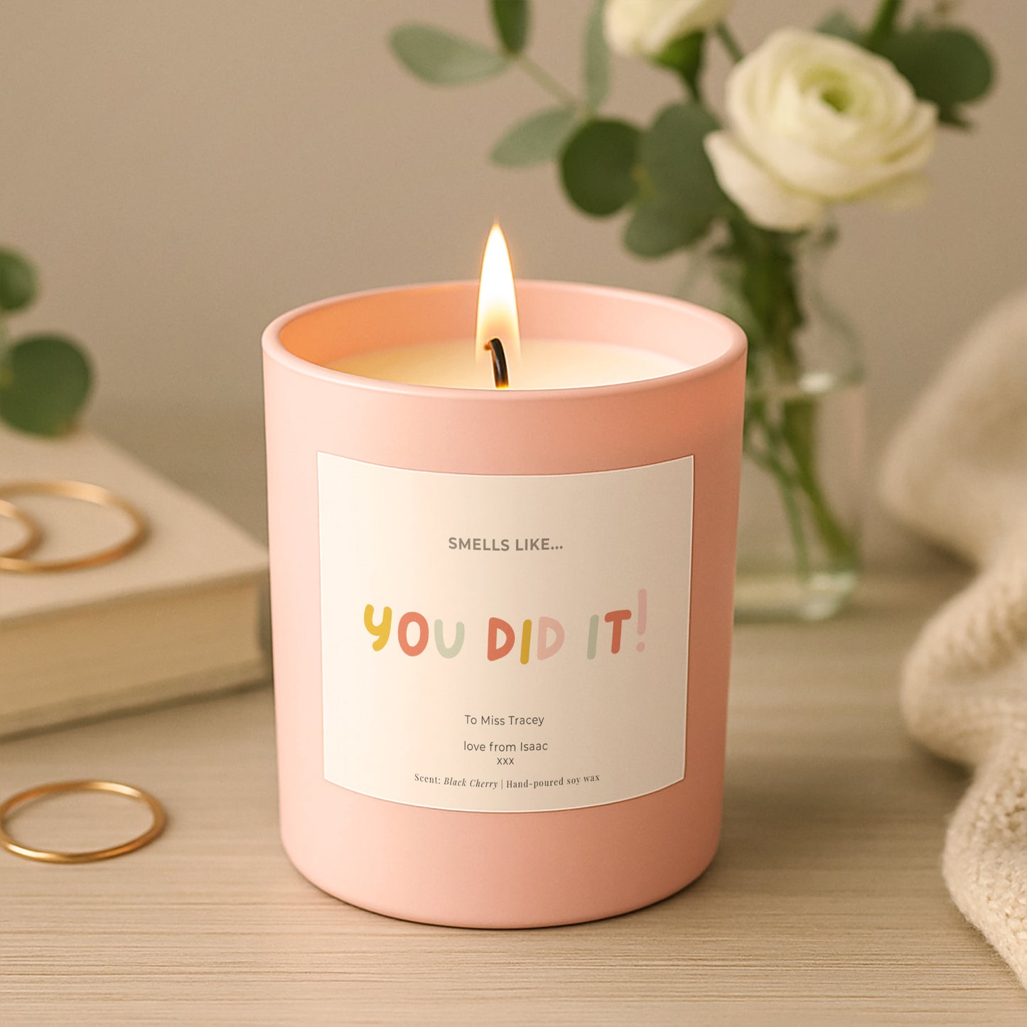 You Did It! Candle