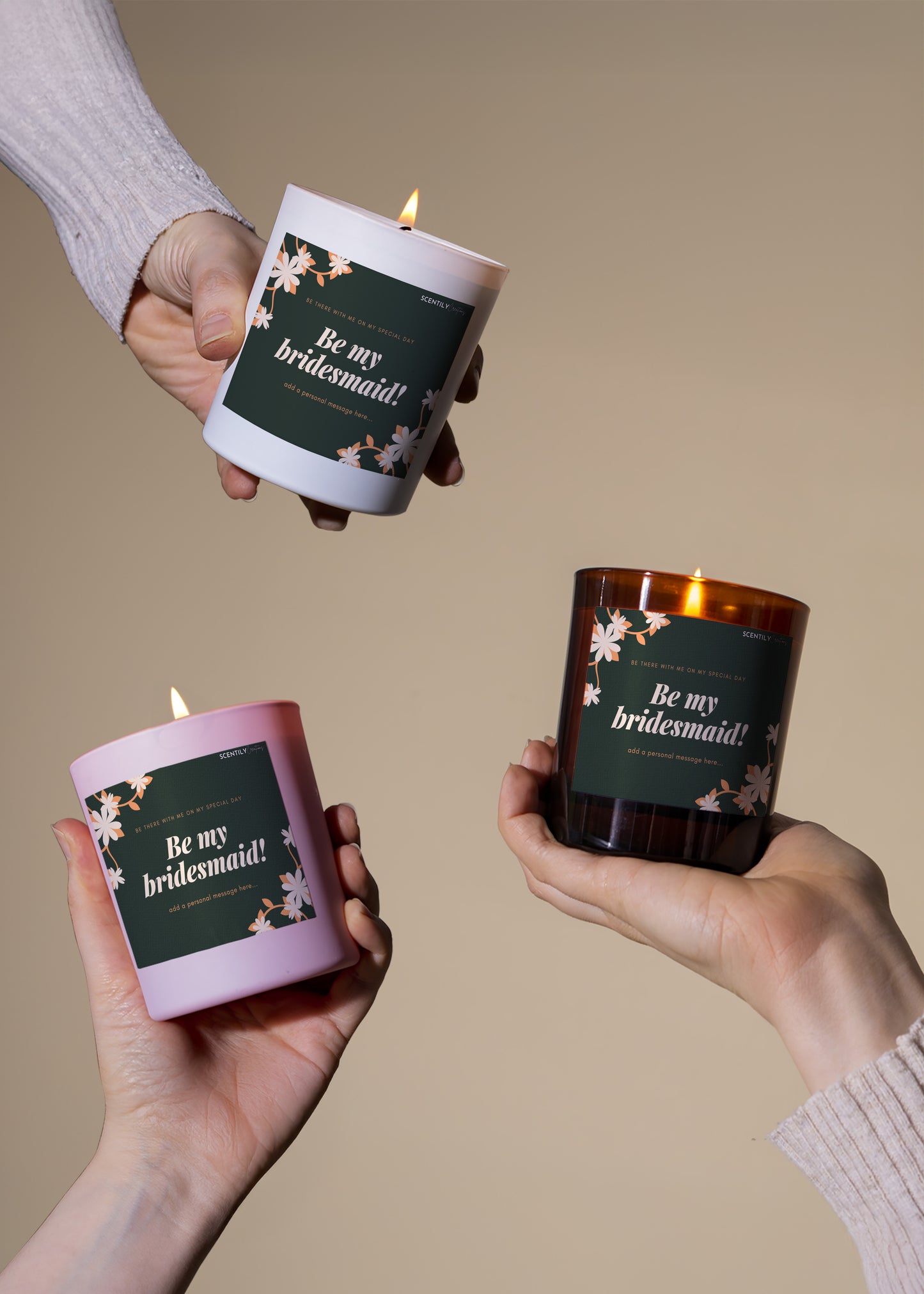 Be My Bridesmaid! Scented Candle