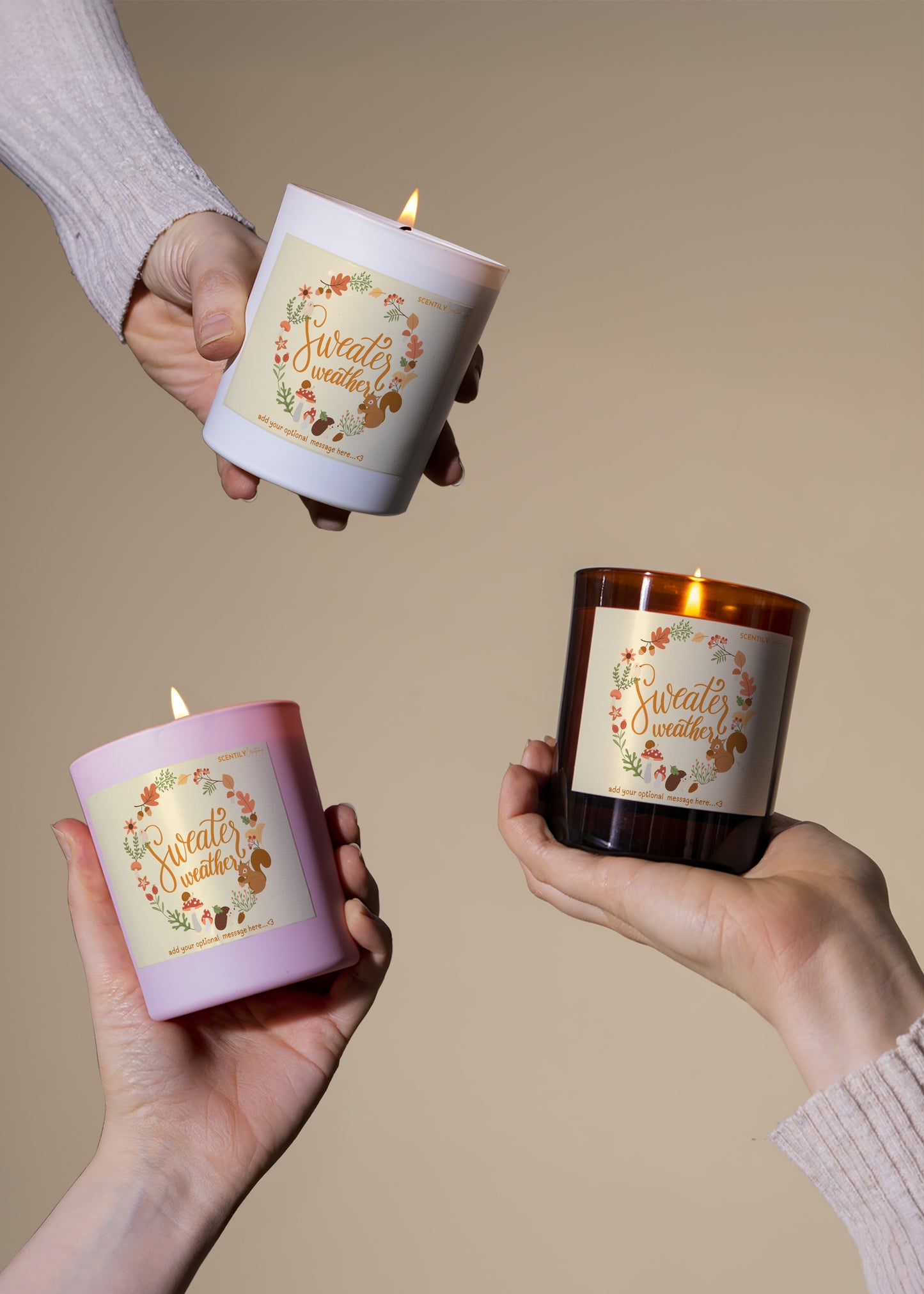 Sweater Weather Autumn Scented Candle