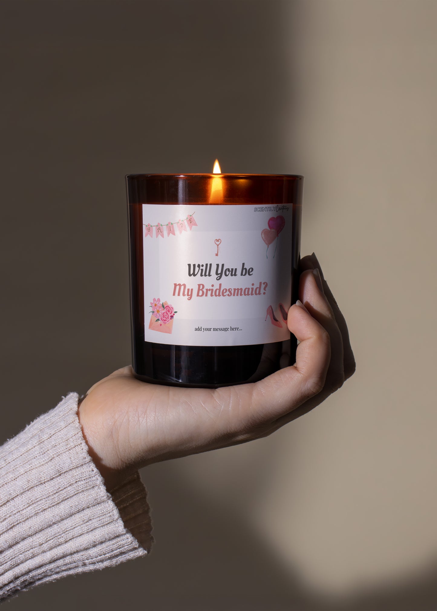 Be My Bridesmaid? Scented Candle