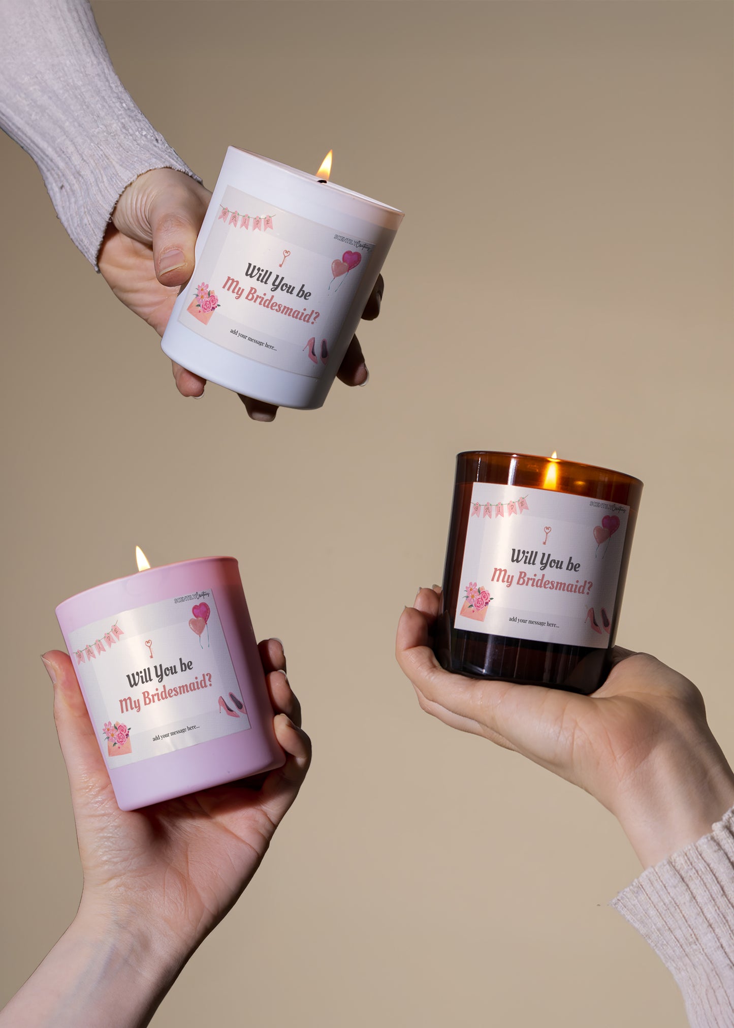 Be My Bridesmaid? Scented Candle
