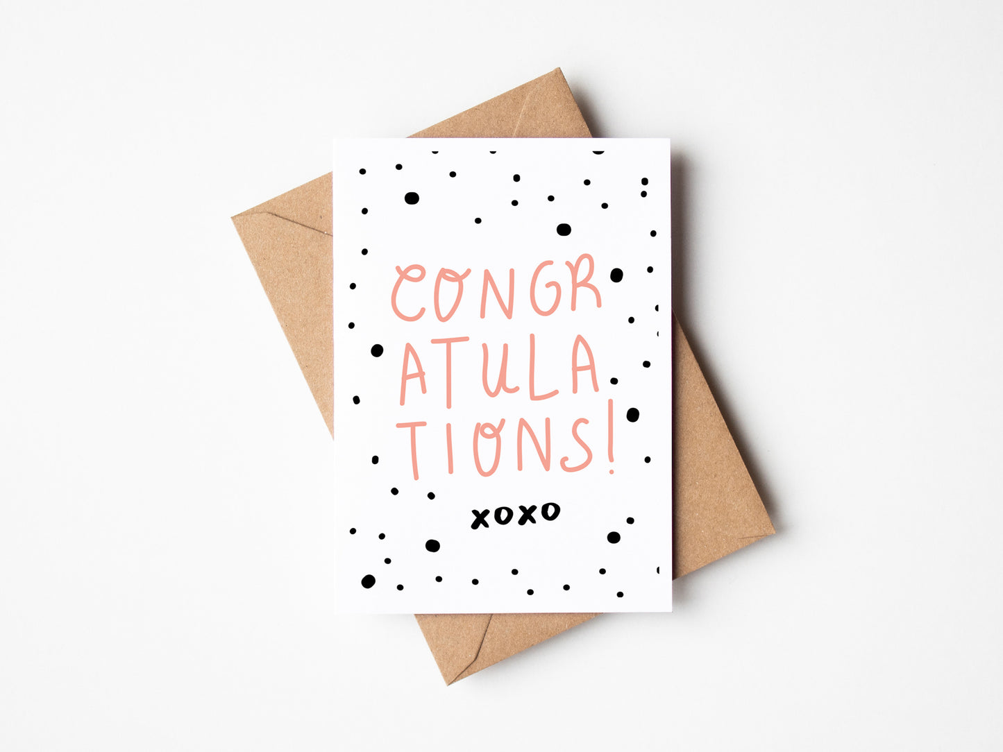 Handwritten Congratulations Card