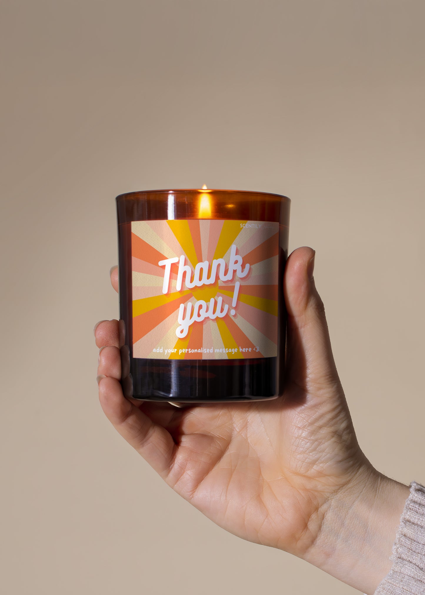 Thank You! Scented Candle