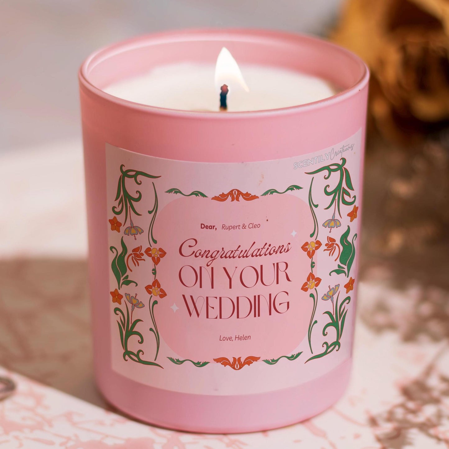 Deco Congratulations Scented Candle