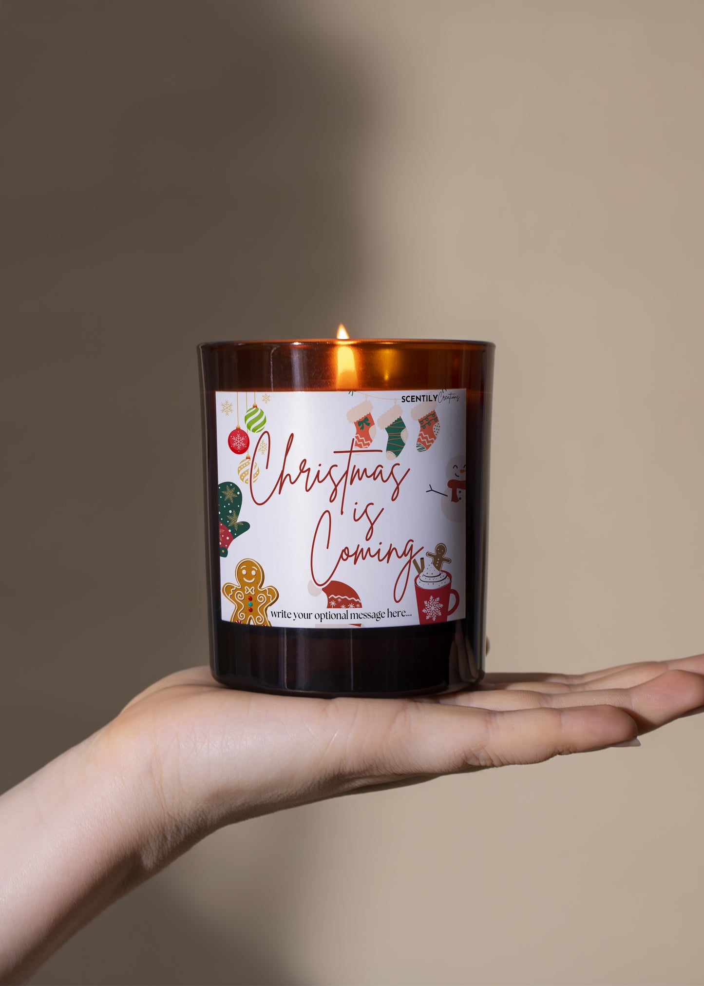 Christmas is Coming Scented Candle