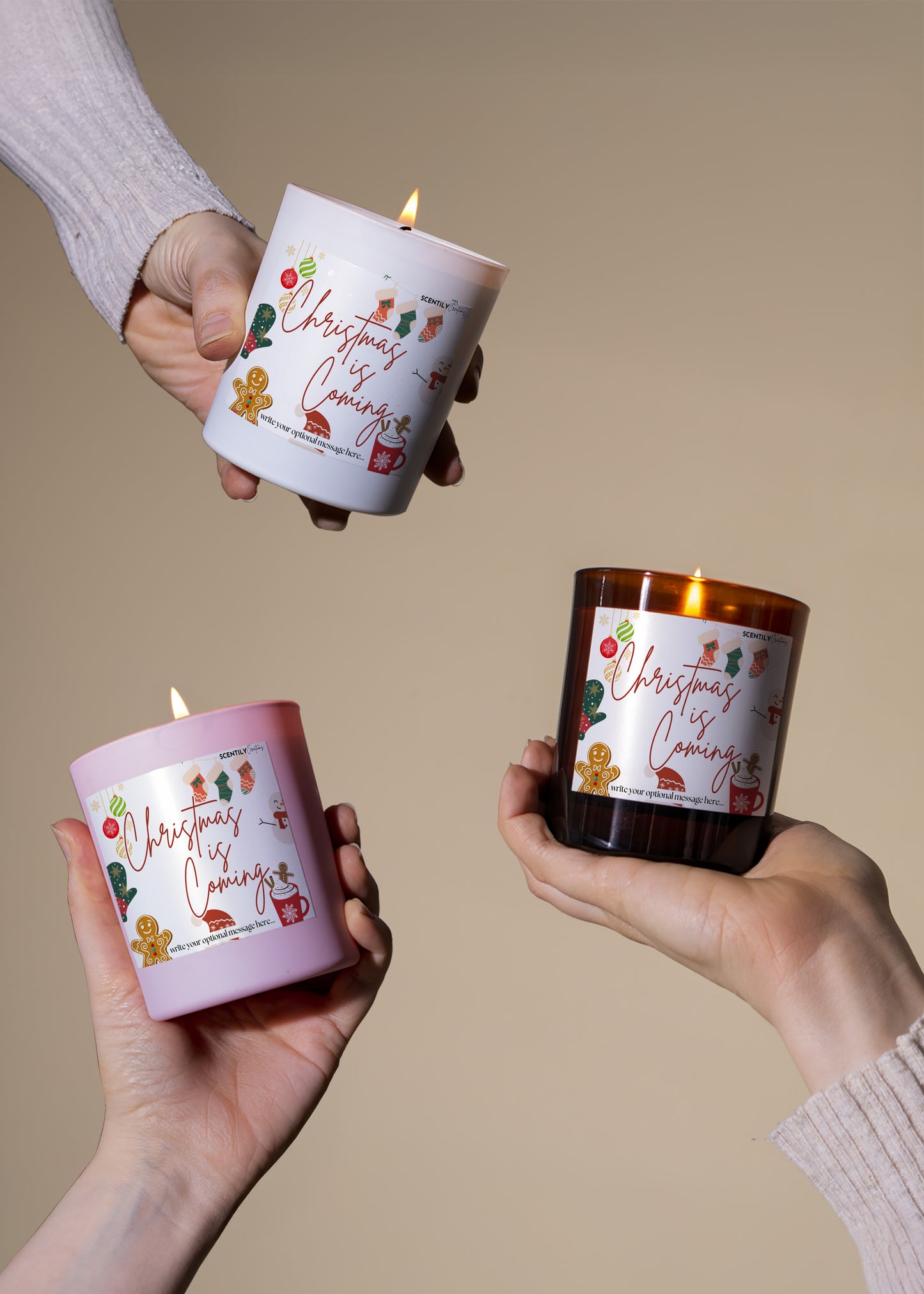 Christmas is Coming Scented Candle