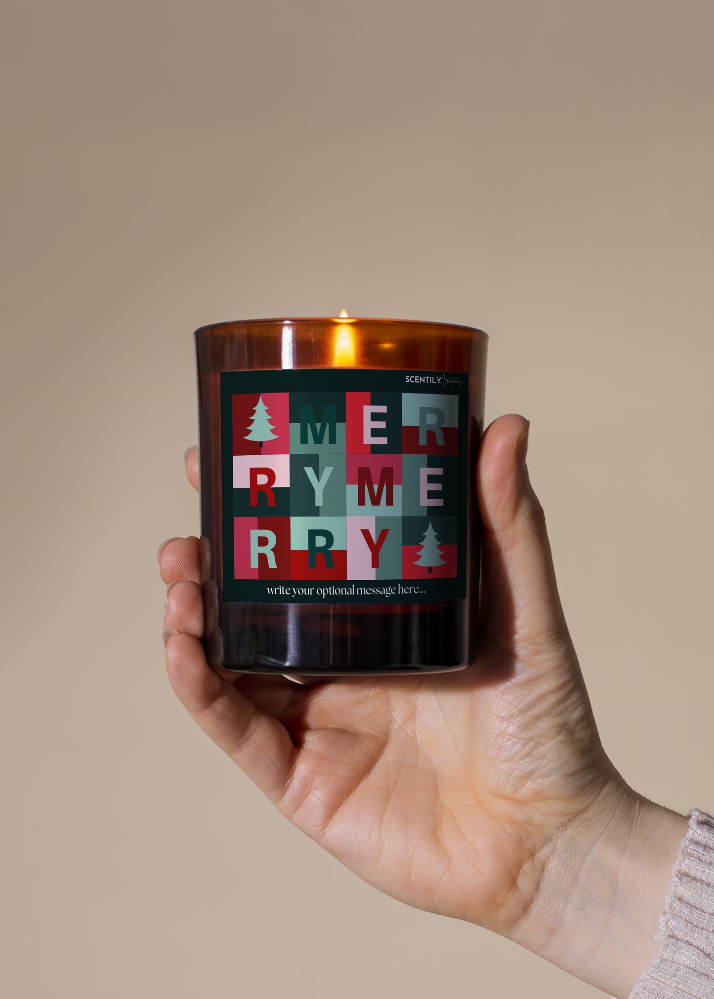 Cozy Christmas Holidays Scented Candle