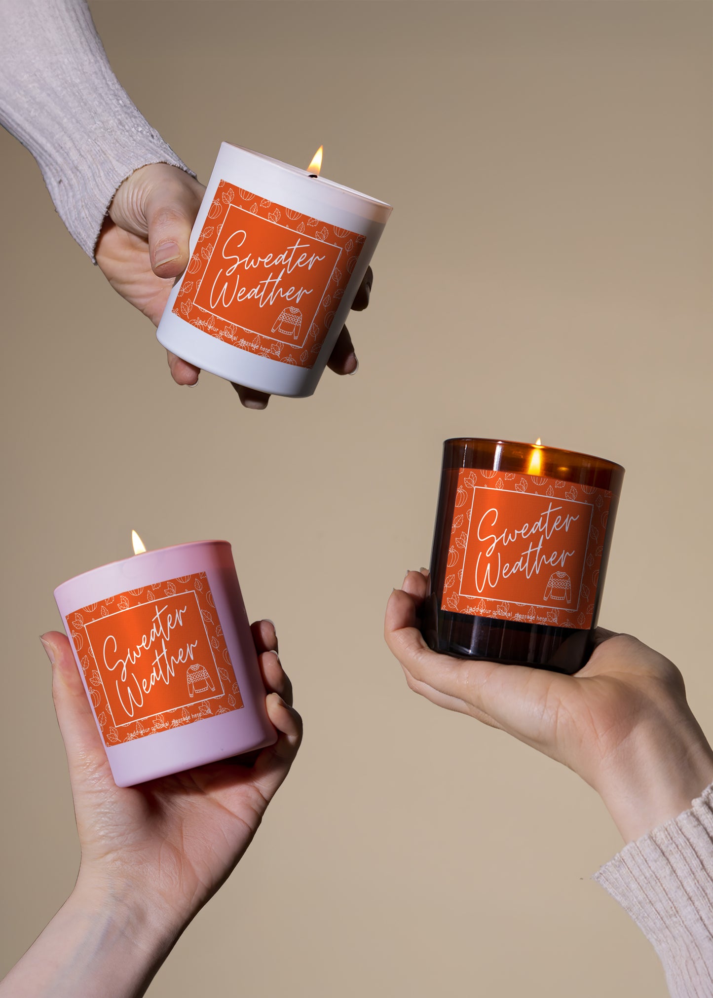 Sweater Weather Autumnal Candle