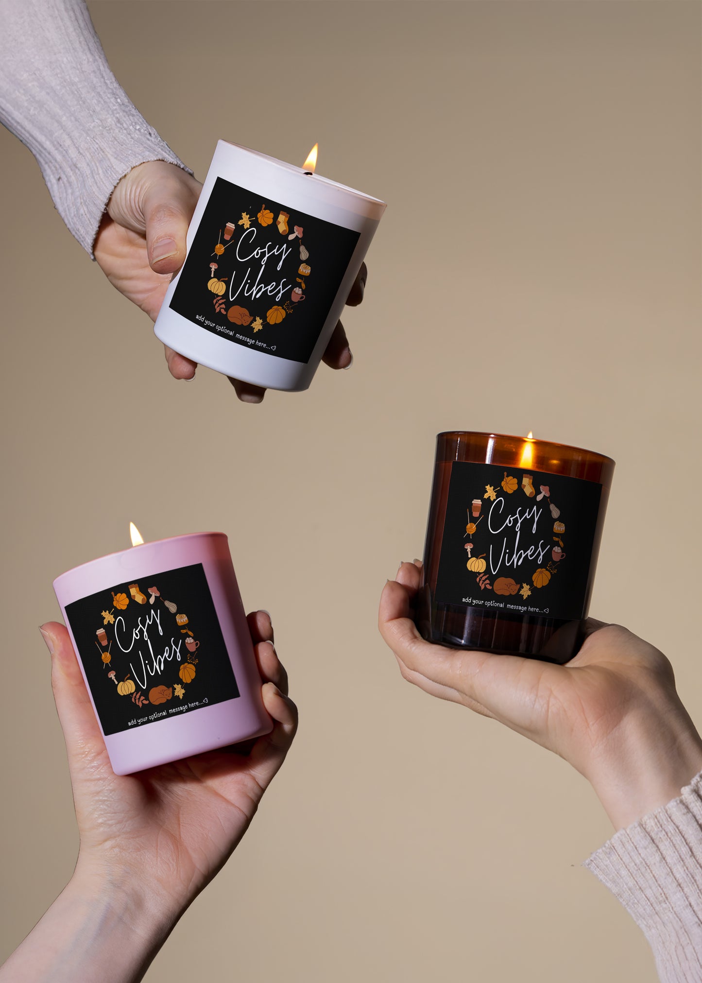 Cosy Vibes Autumnal Scented Candle