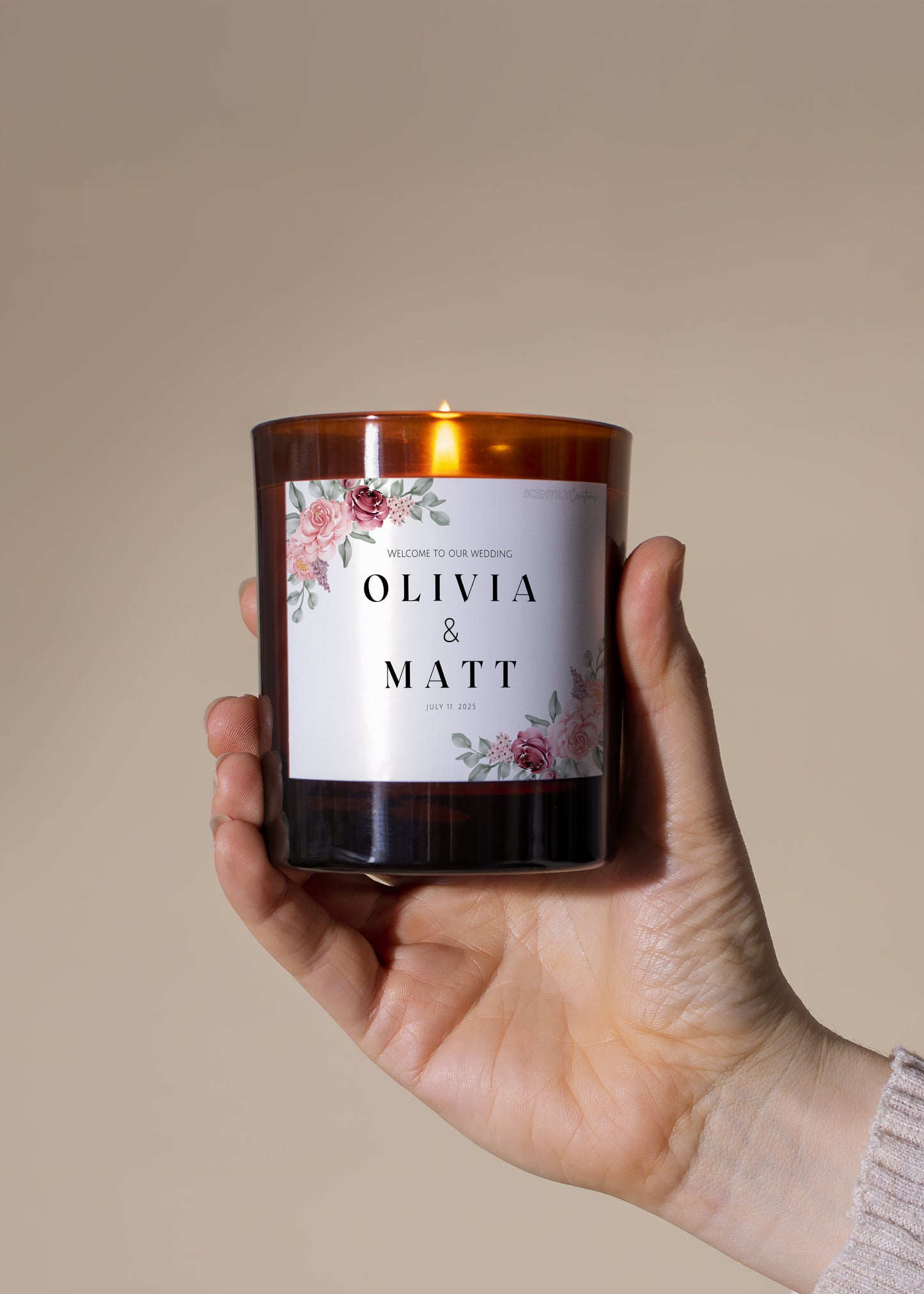 Your Names Celebration Scented Candle