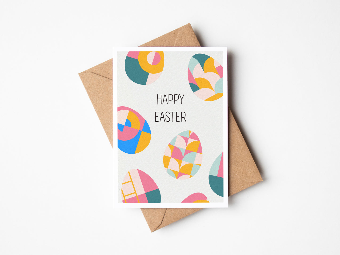 Handwritten Easter Egg Card
