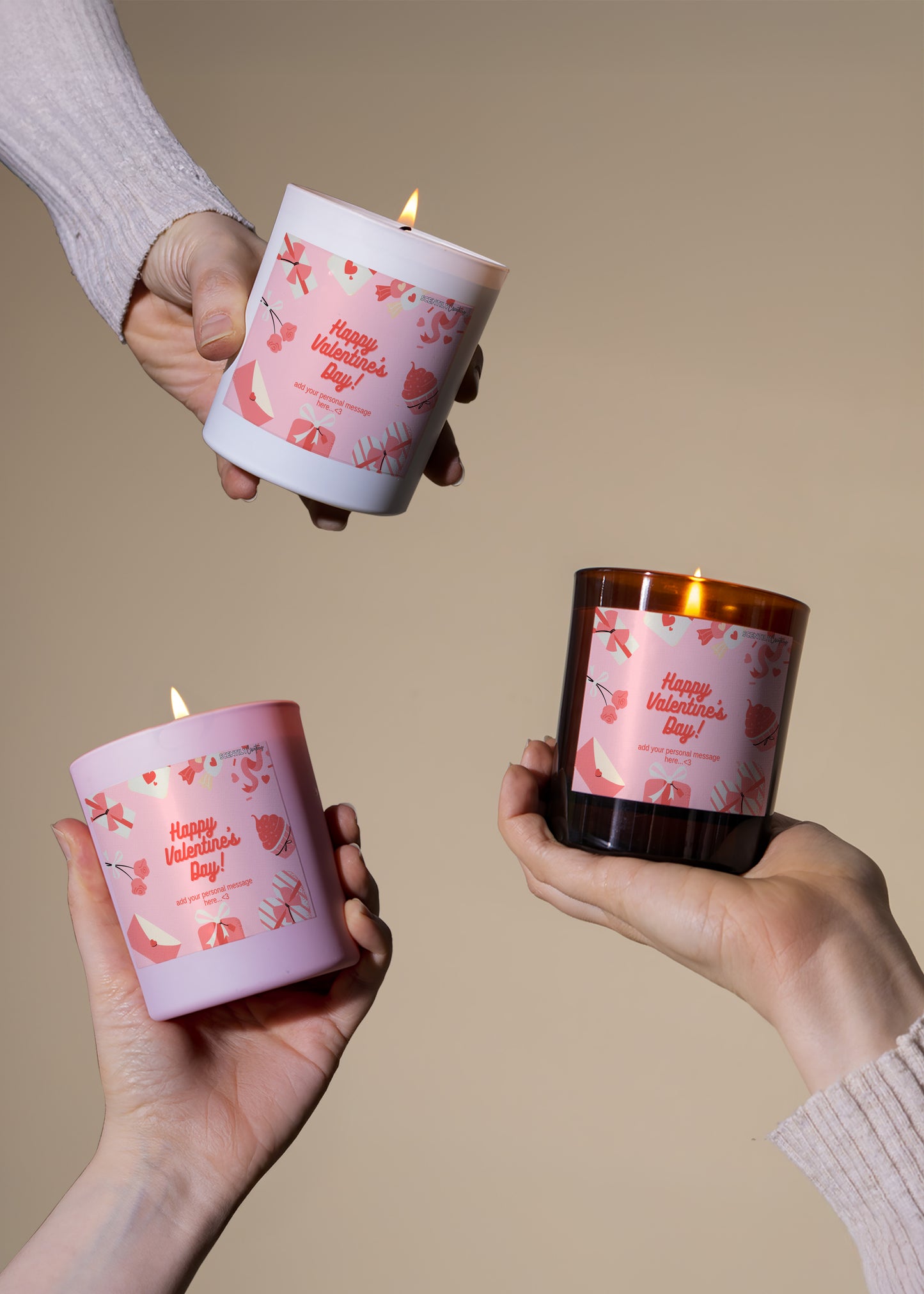 Valentine Day Candle
