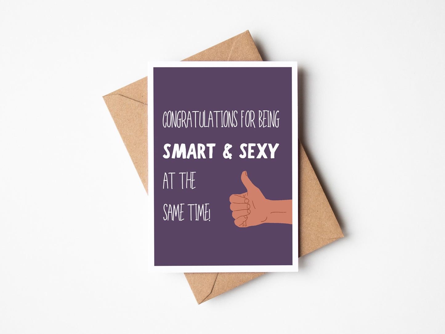 Handwritten Congratulations Sexy Card