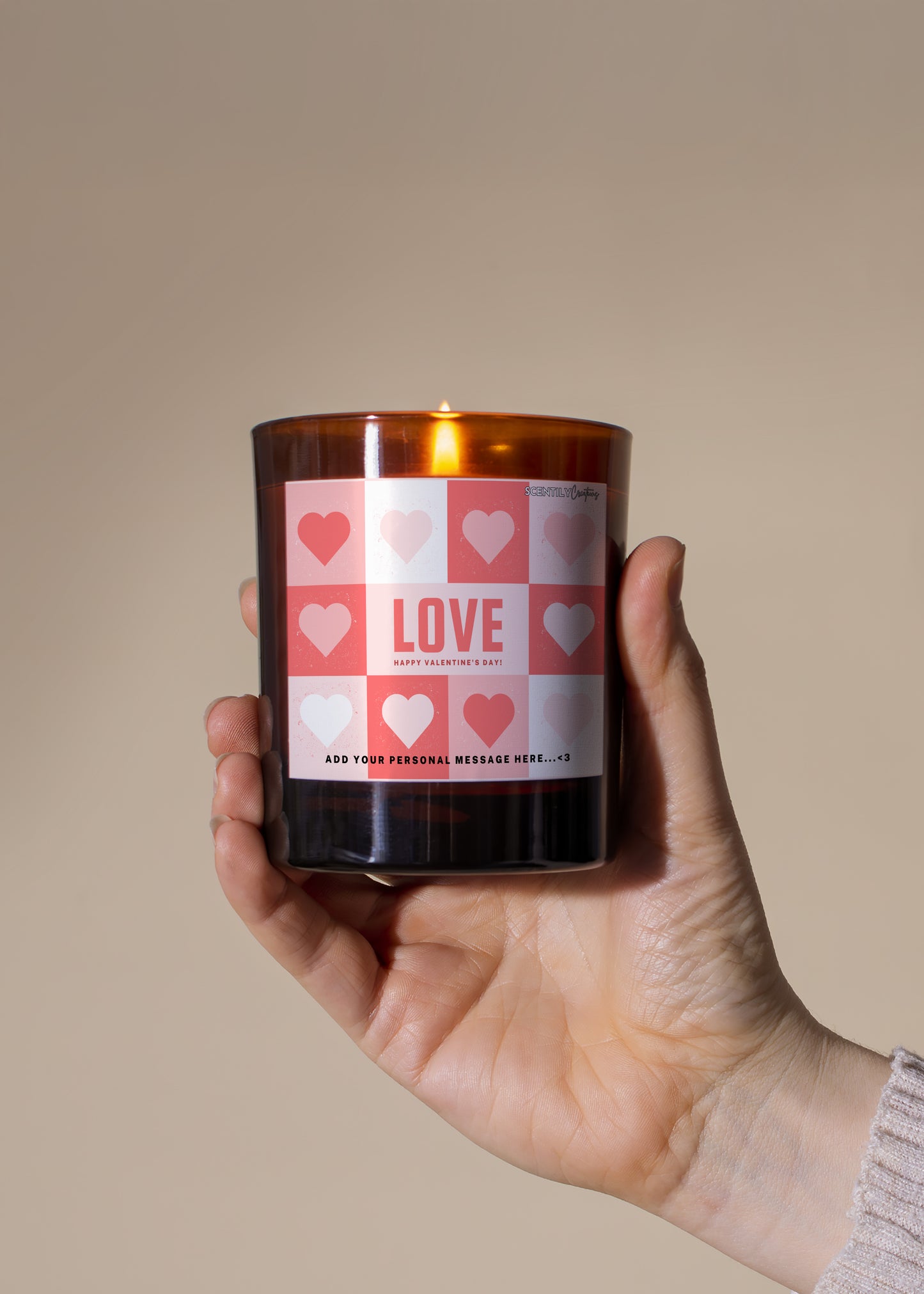 Valentine Love Candle
