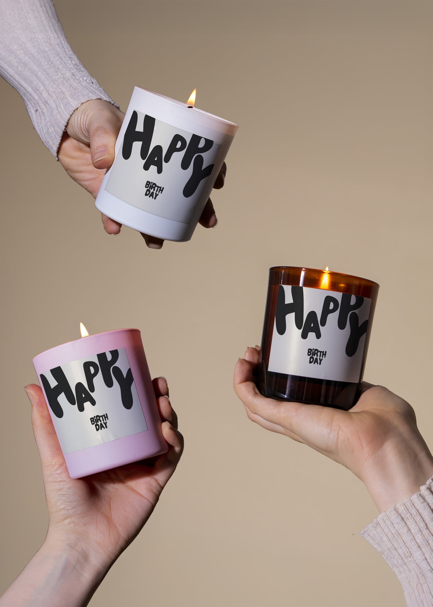 Happy Floating Candle