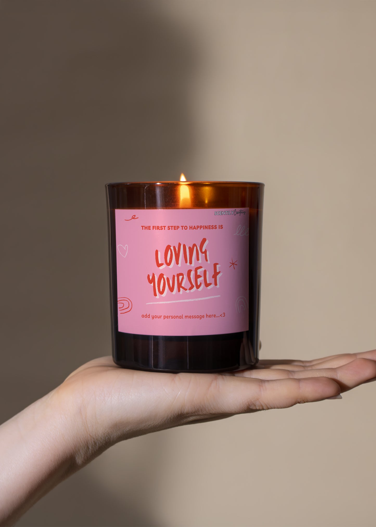 Valentine Loving Yourself Candle