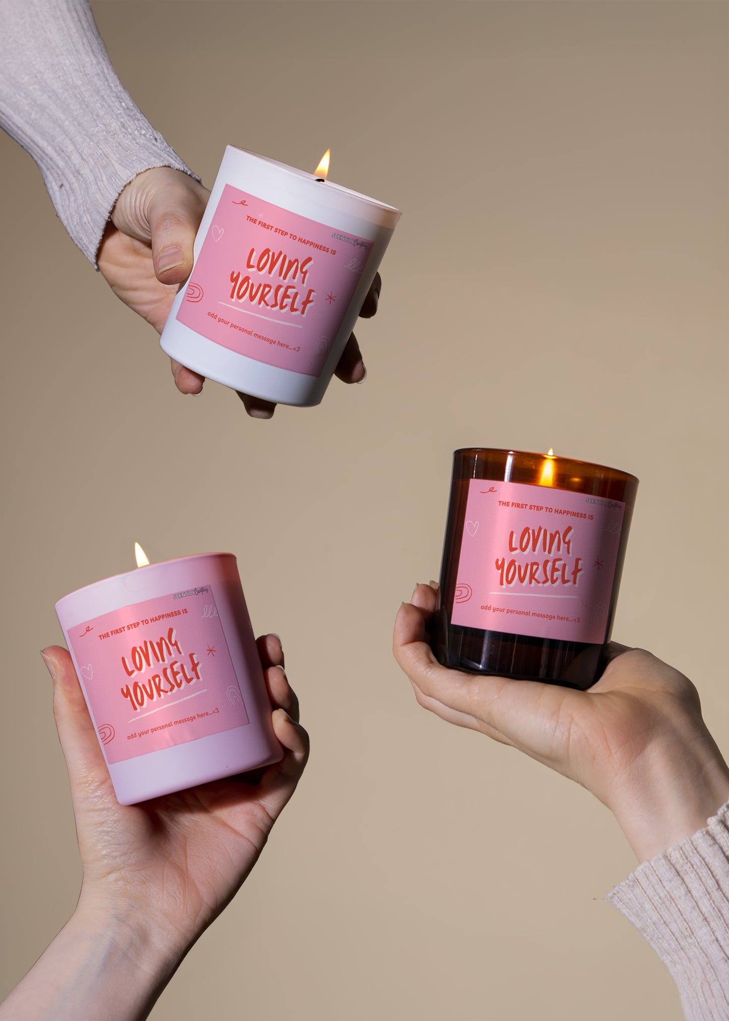 Valentine Loving Yourself Candle
