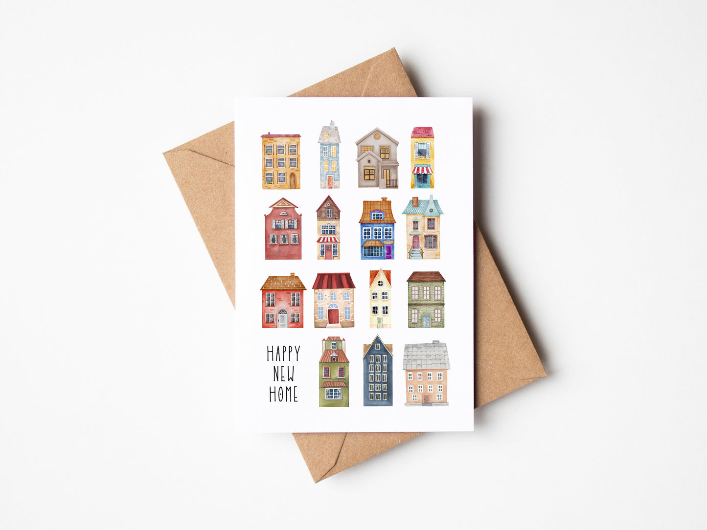 Handwritten Happy New Home Card