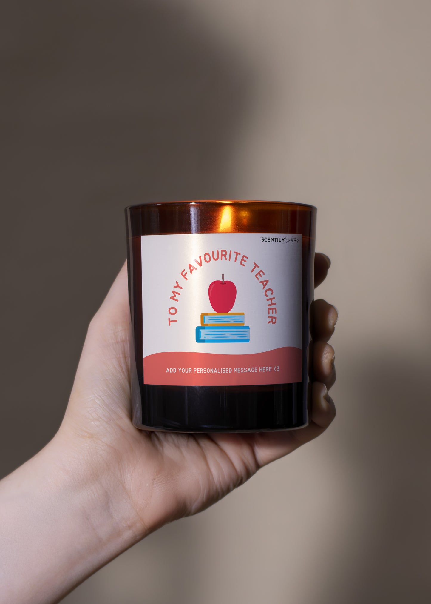 To My Favourite Teacher Scented Candle