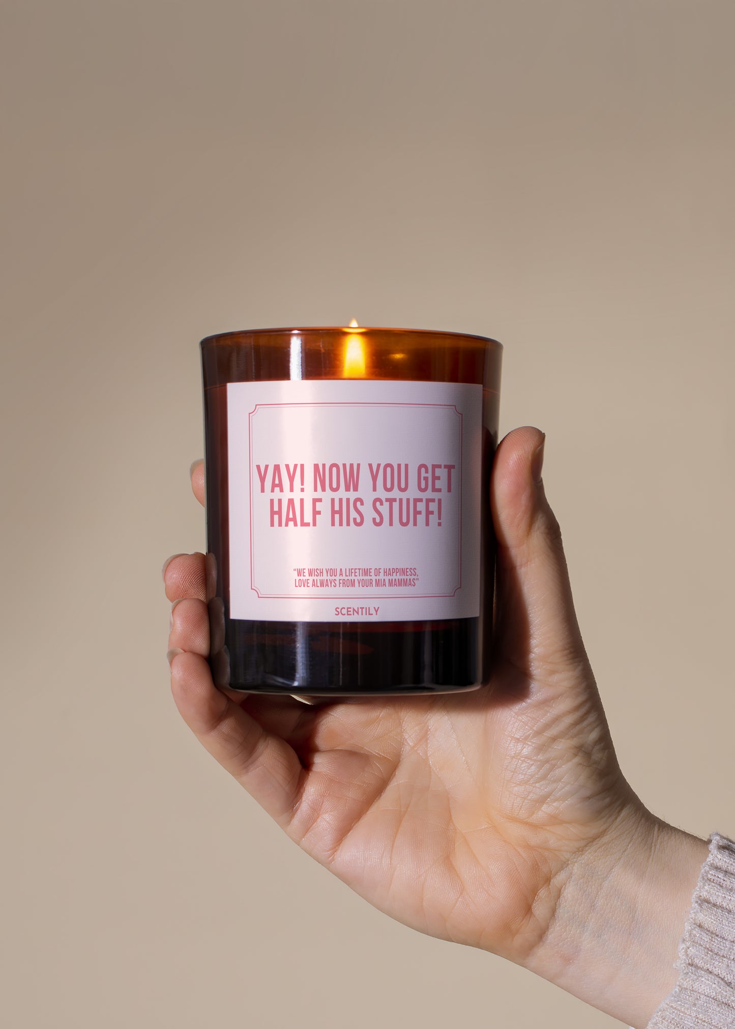 Half His Stuff Scented Candle