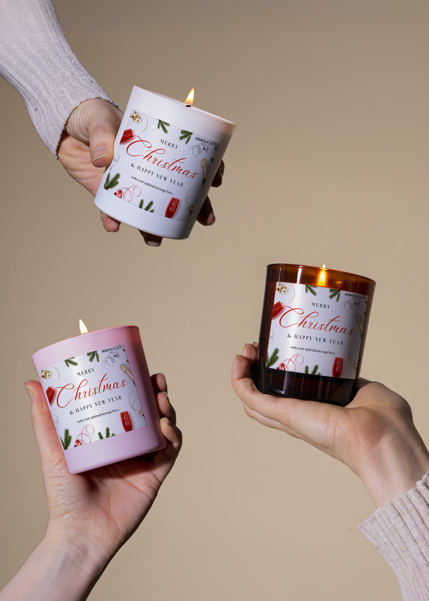 Refined Christmas Scented Candle