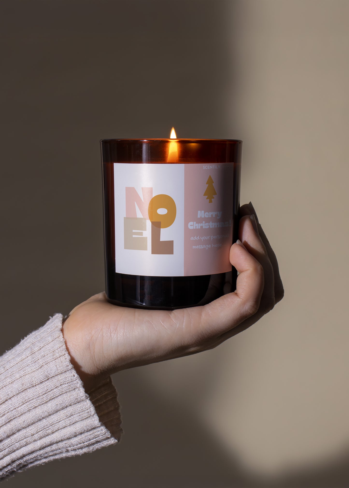Noel Merry Christmas Scented Candle