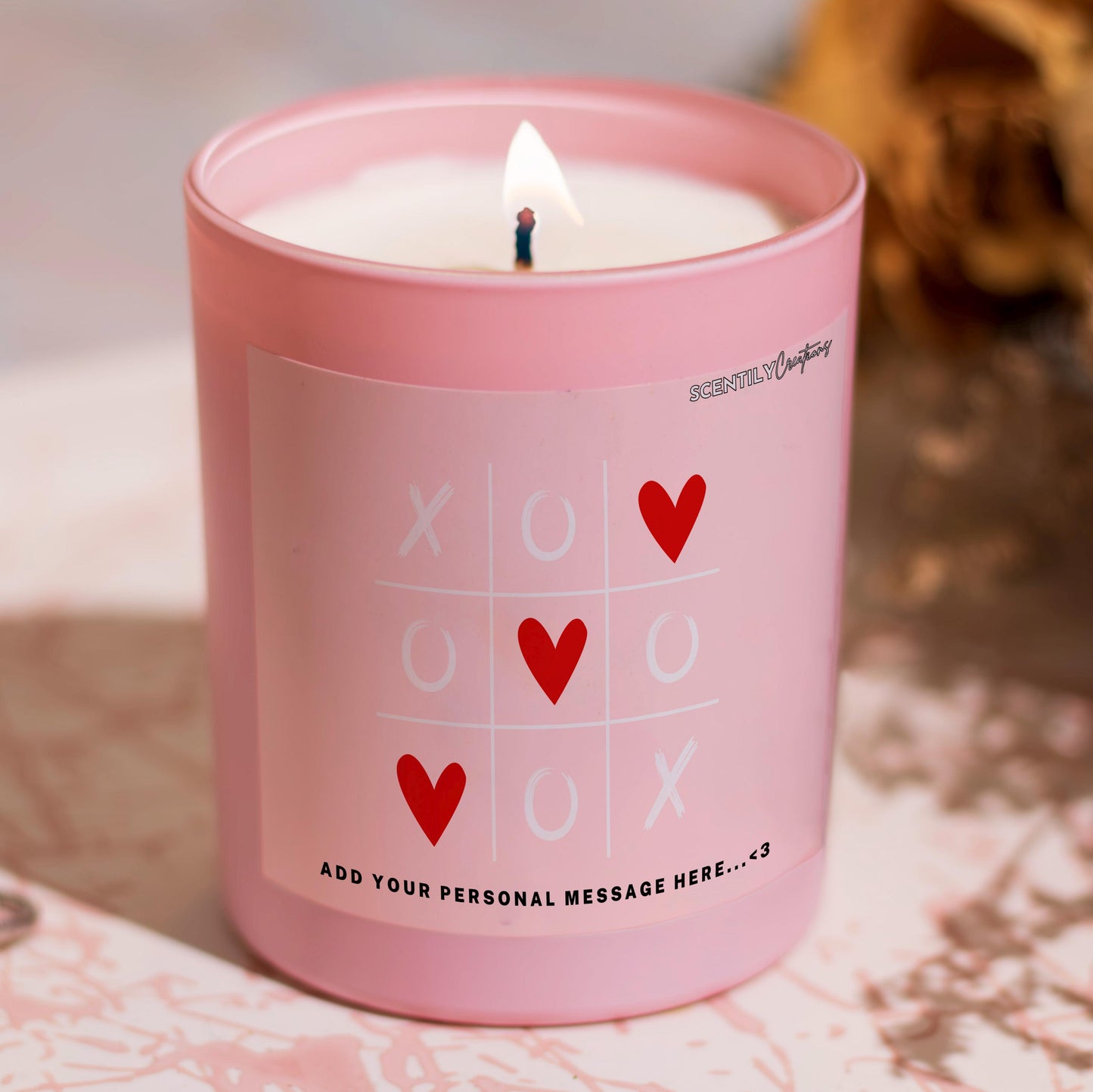 Valentine XOXO Candle