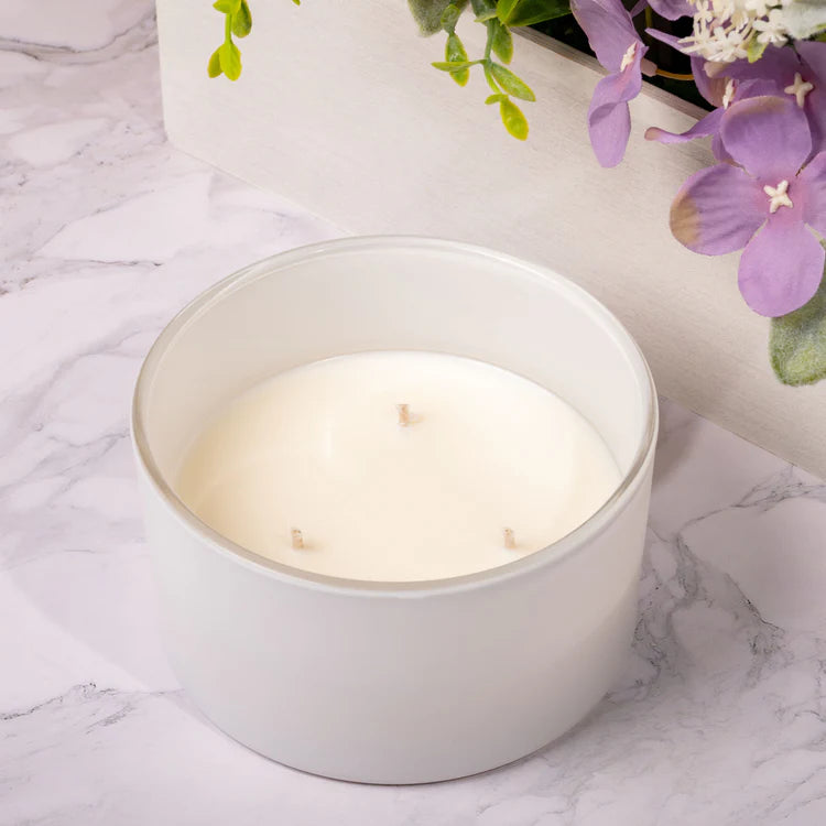 Matte White Candle Jar
