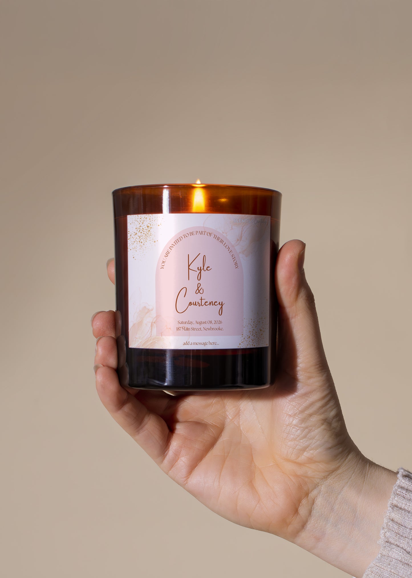Arch Announcement Scented Candle