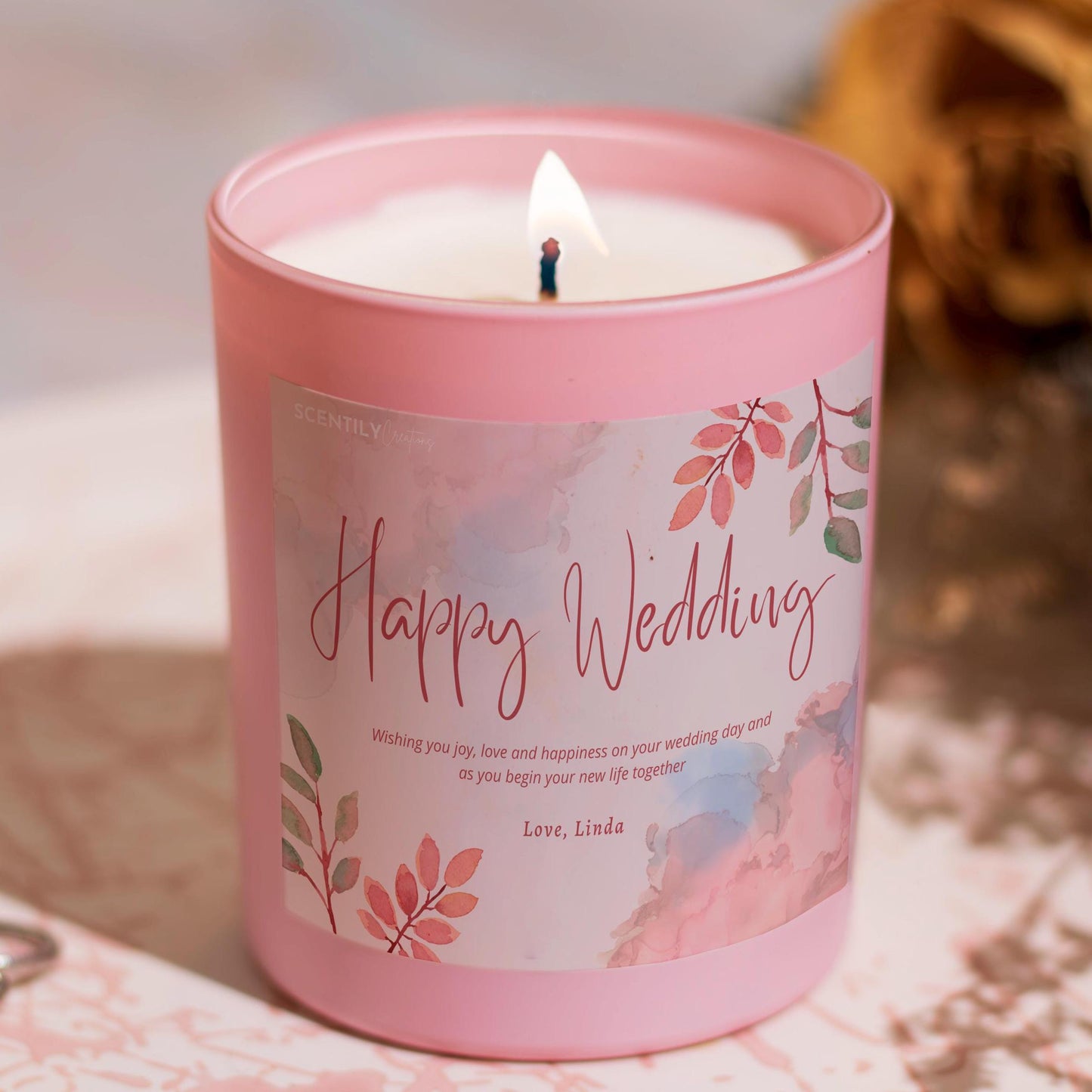 Happy Wedding Scented Candle