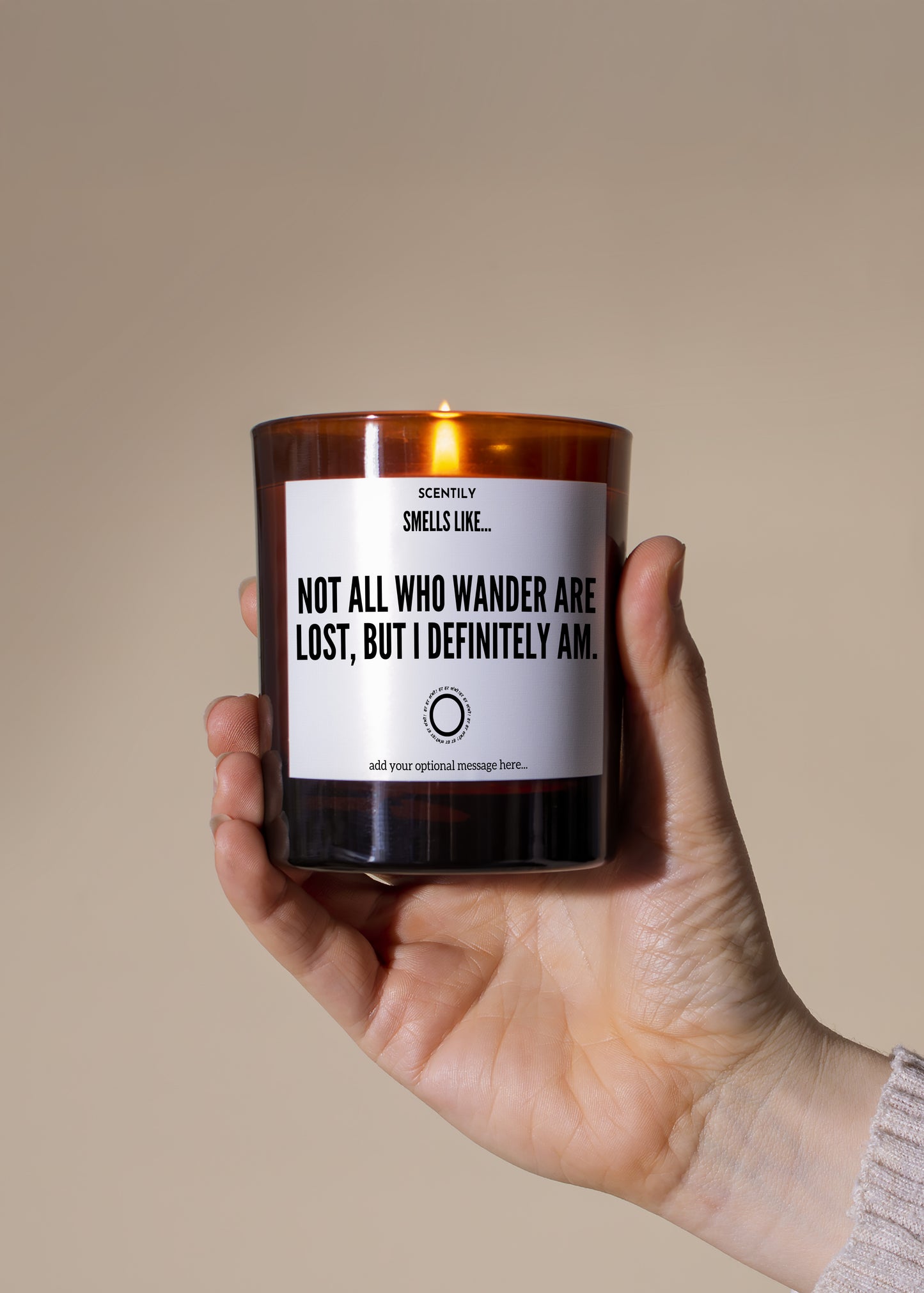 LOTR I'm Lost Candle