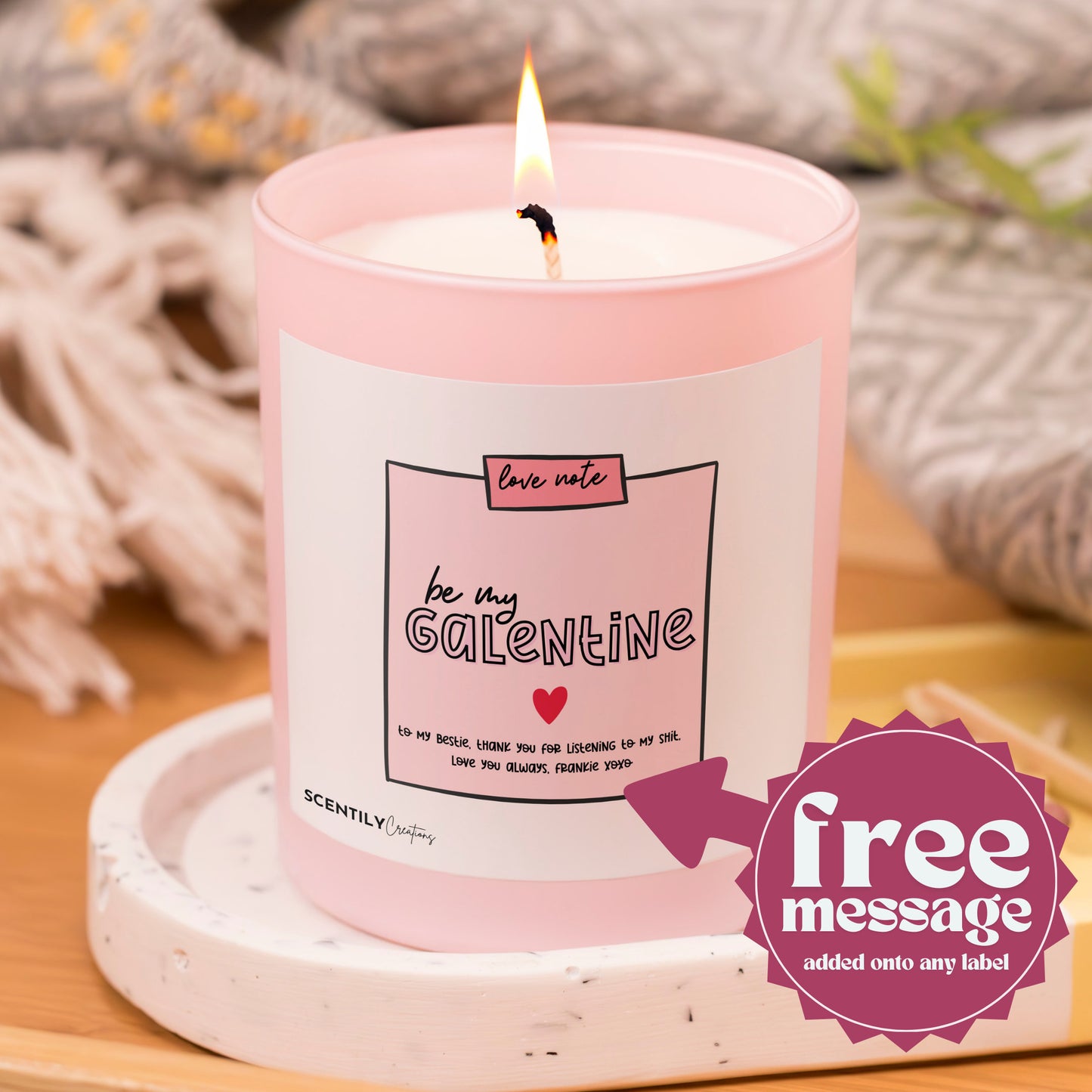Be My Galentine Scented Candle