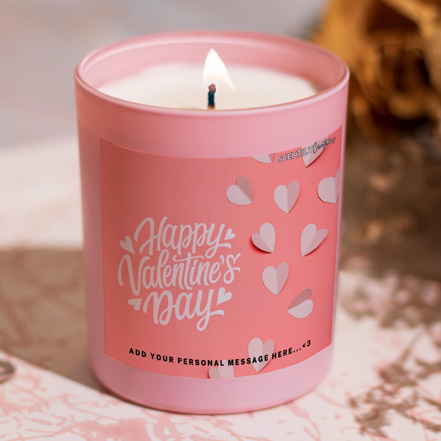 Valentine Day Candle