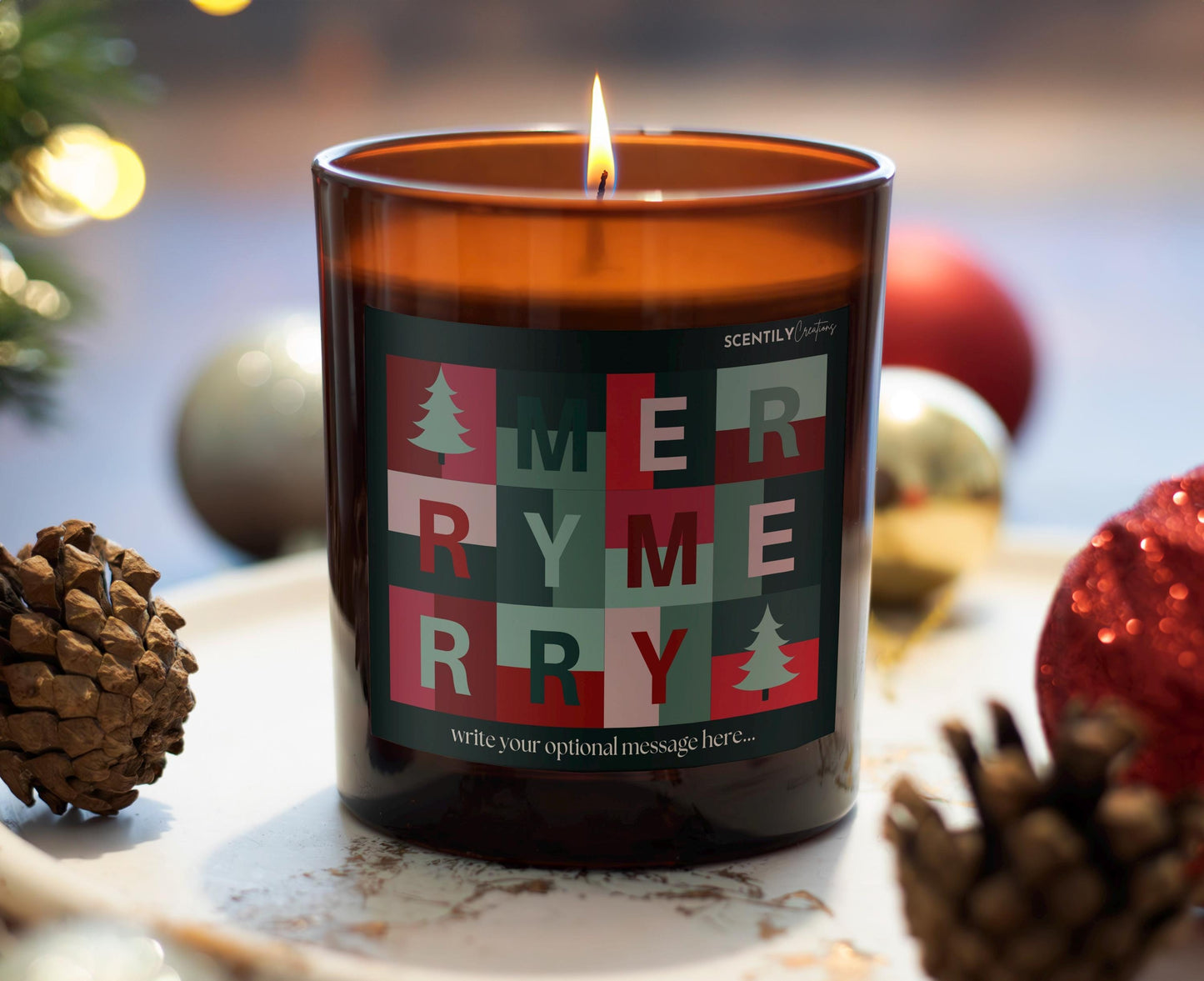 Cozy Christmas Holidays Scented Candle