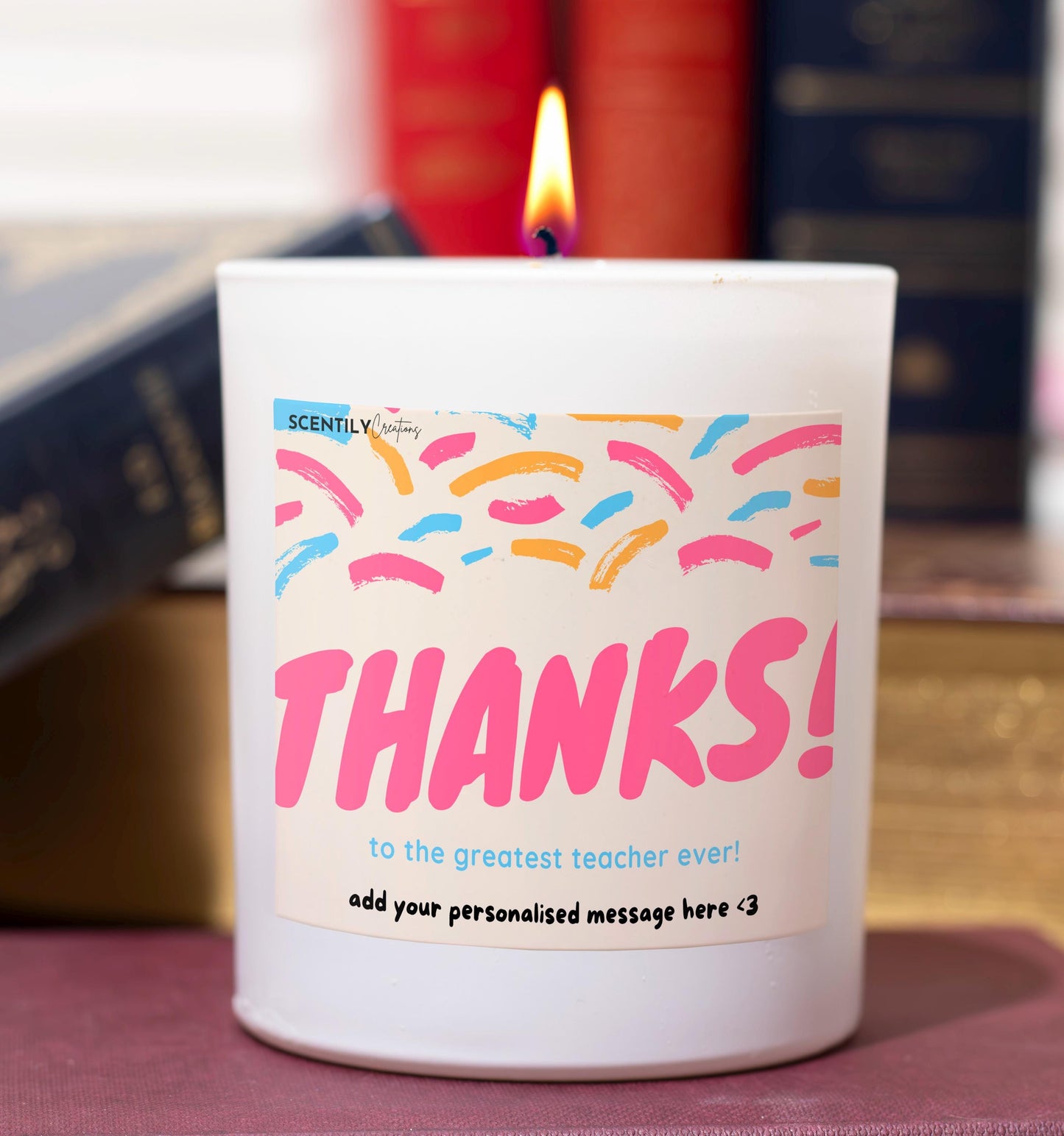 Confetti Thanks Scented Candle