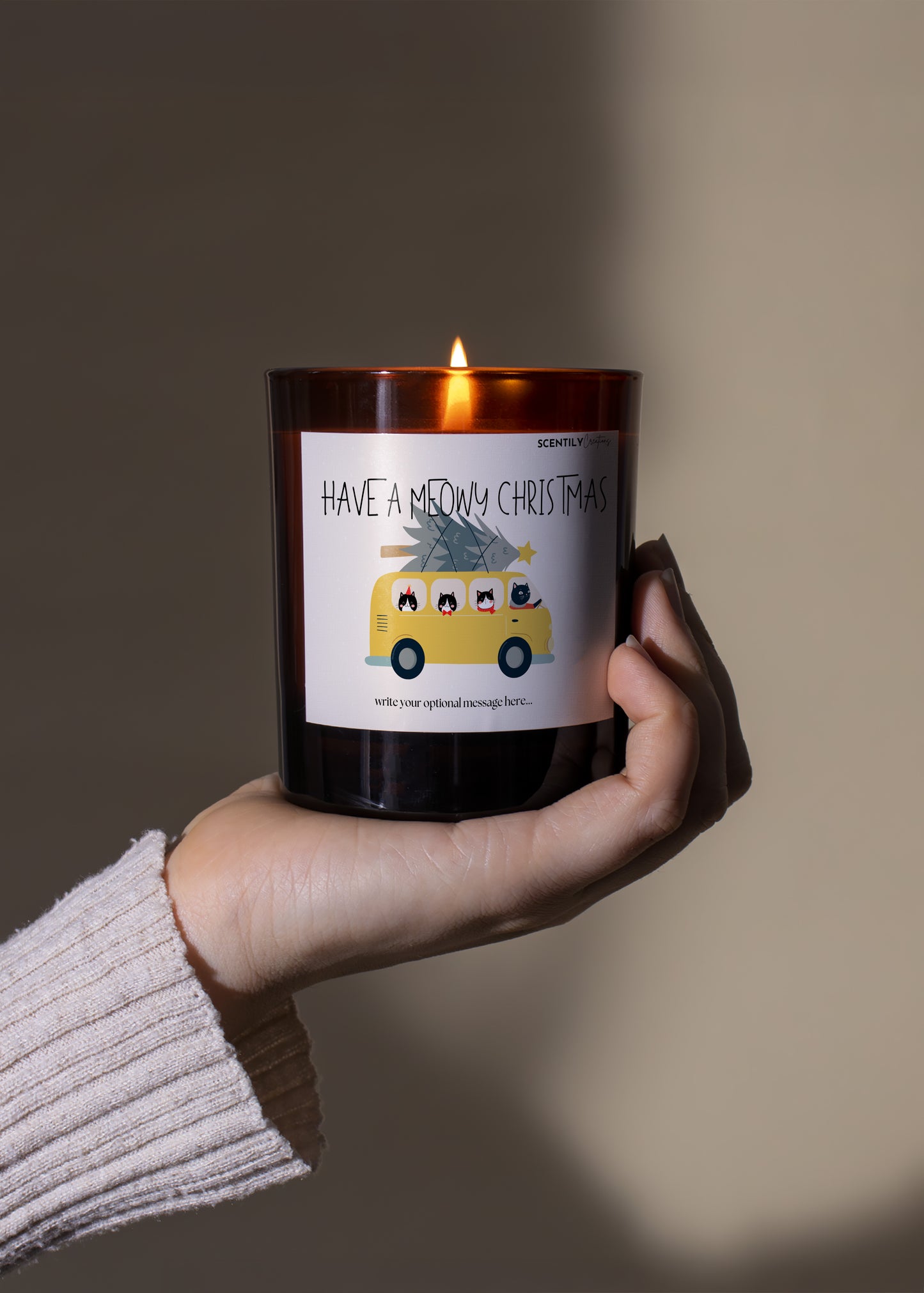 Christmas Tree Van Scented Candle