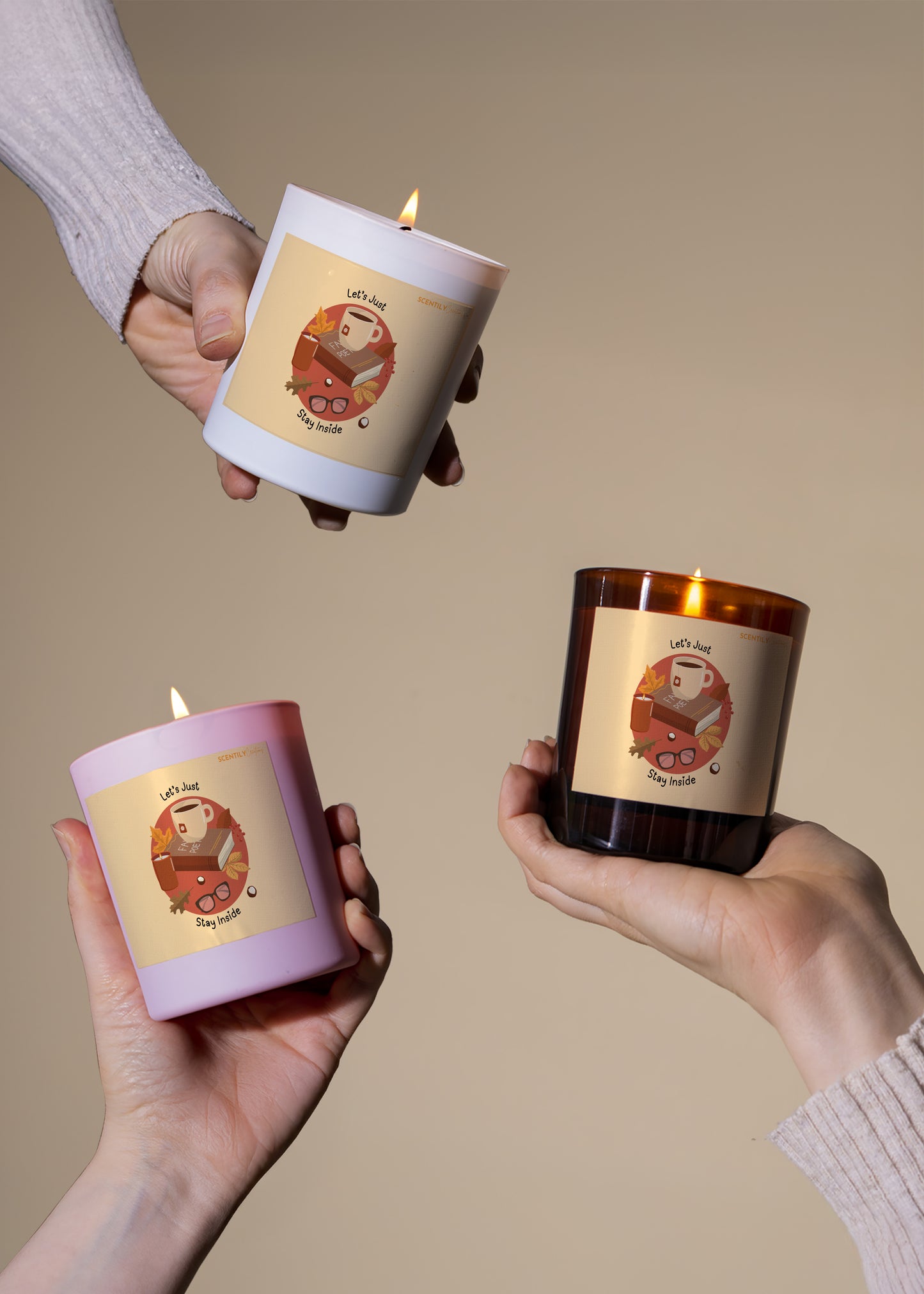 Stay Inside Autumn Scented Candle