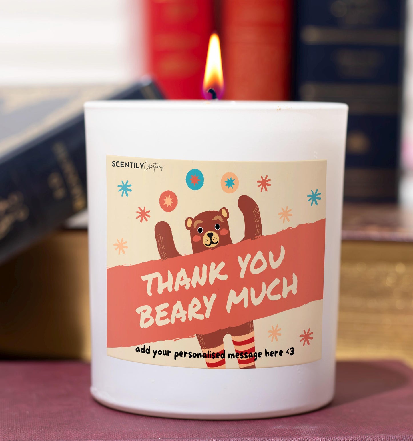 Thank You Beary Much Scented Candle