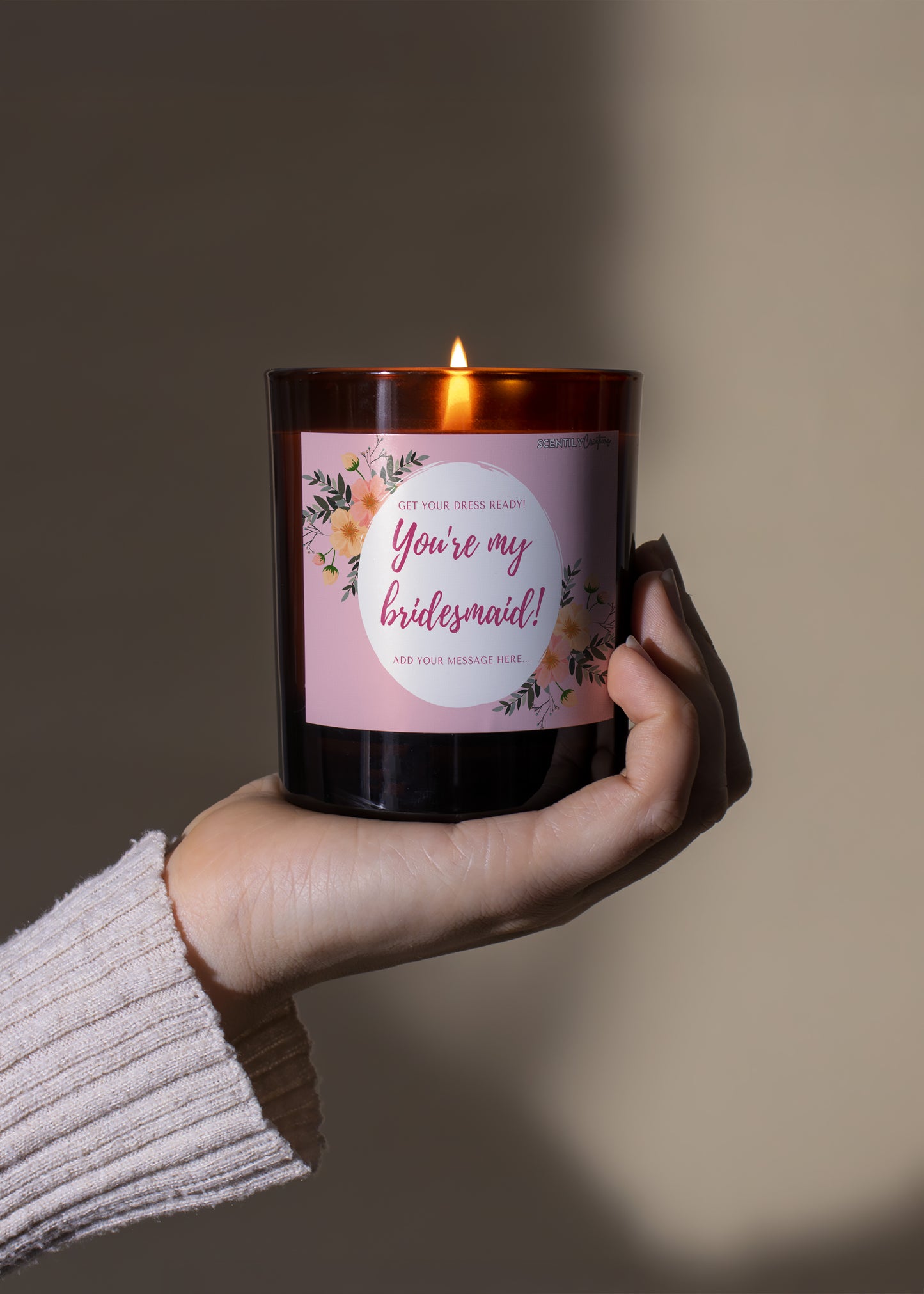 You're My Bridesmaid Proposal Scented Candle