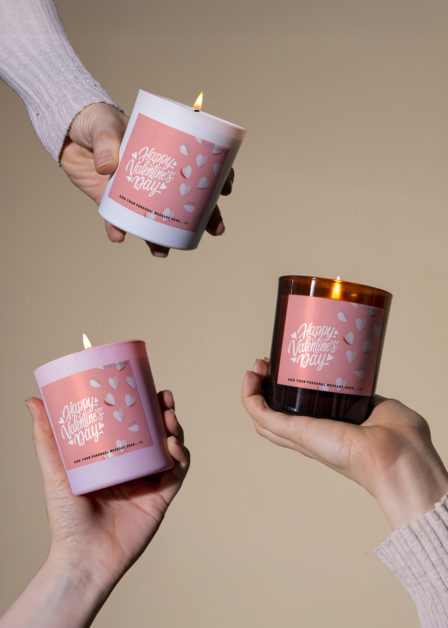 Valentine Day Candle