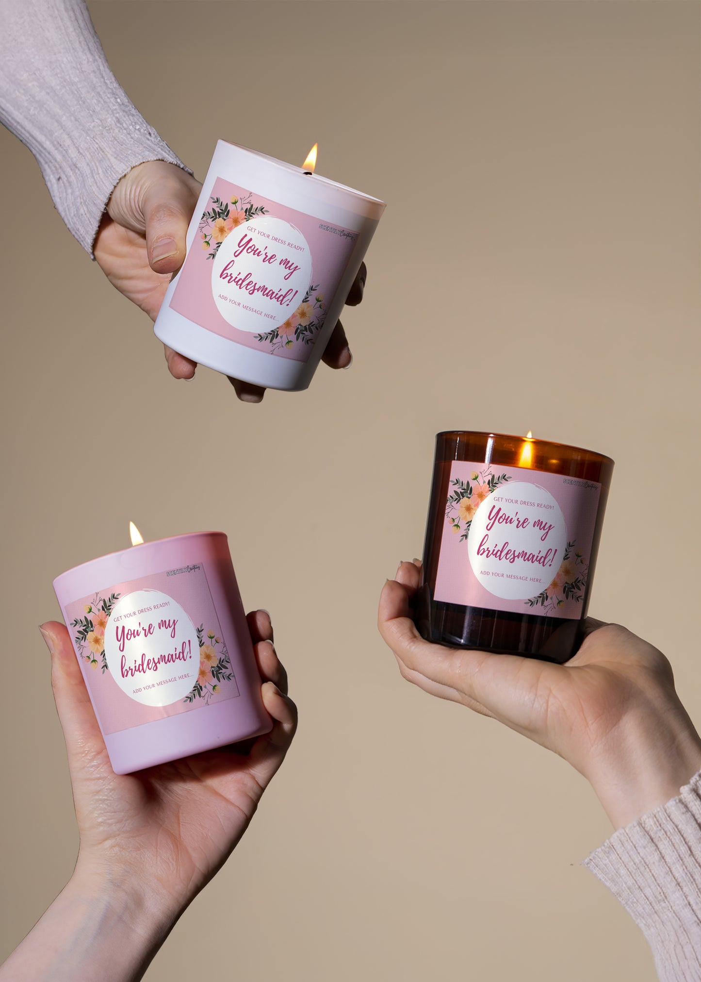 You're My Bridesmaid Proposal Scented Candle