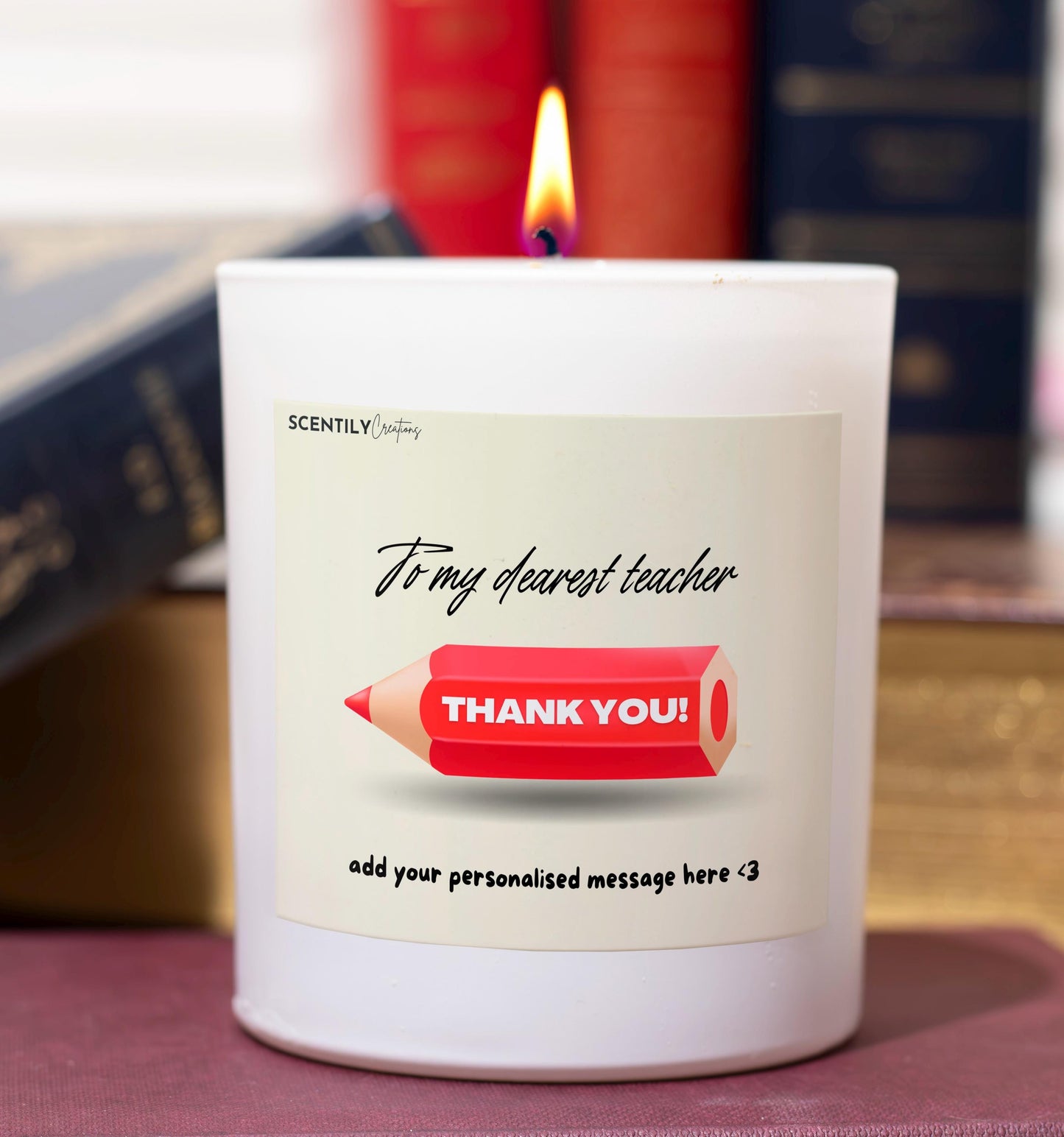 Thank You Pencil Scented Candle