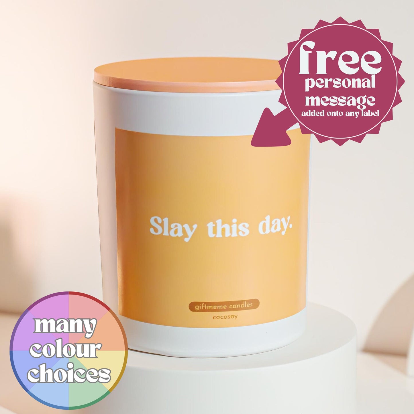 Slay This Day Candle
