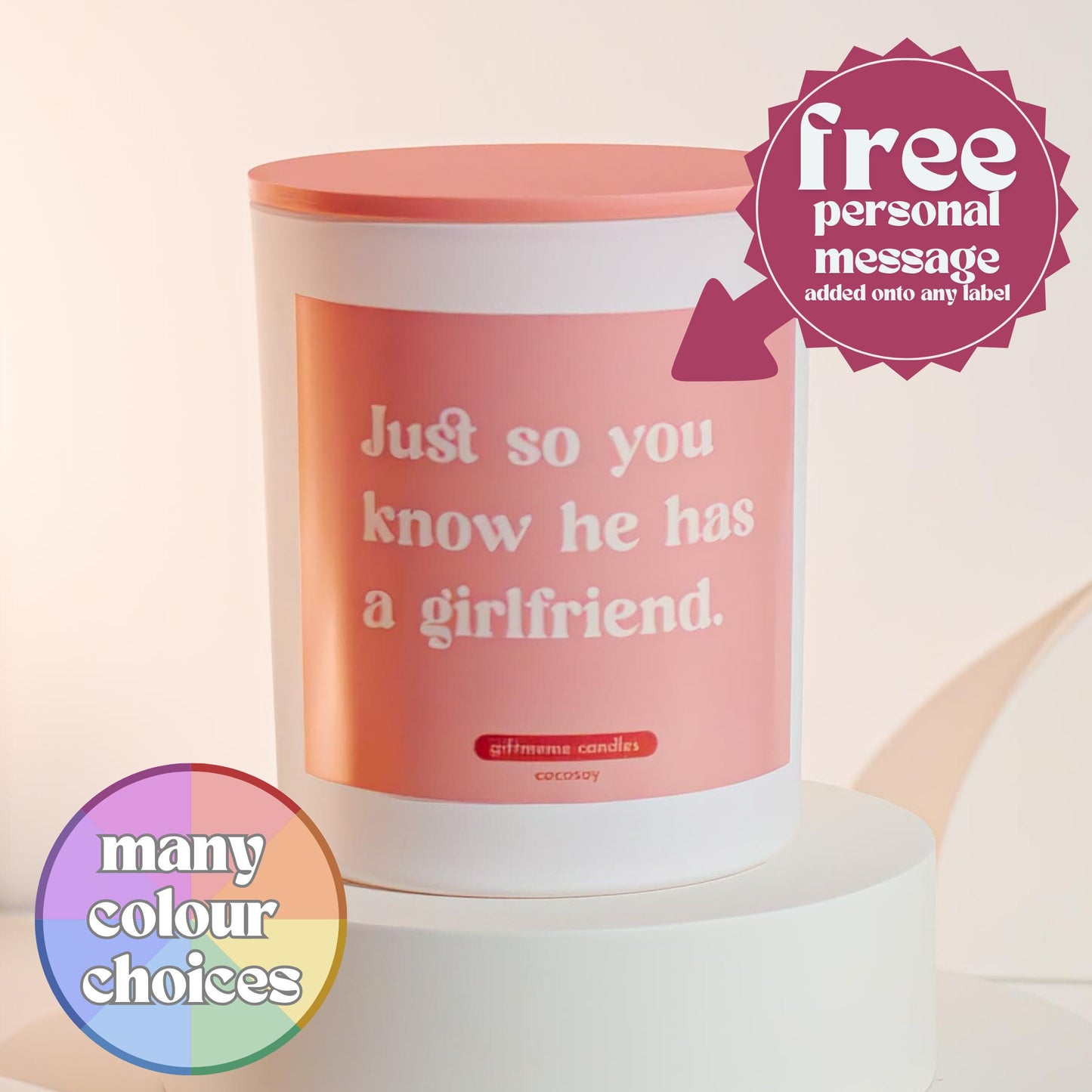 Just So You Know Scented Candle