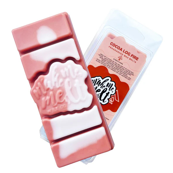 MakeMeMelt - Cocoa Log Fire Wax Bar