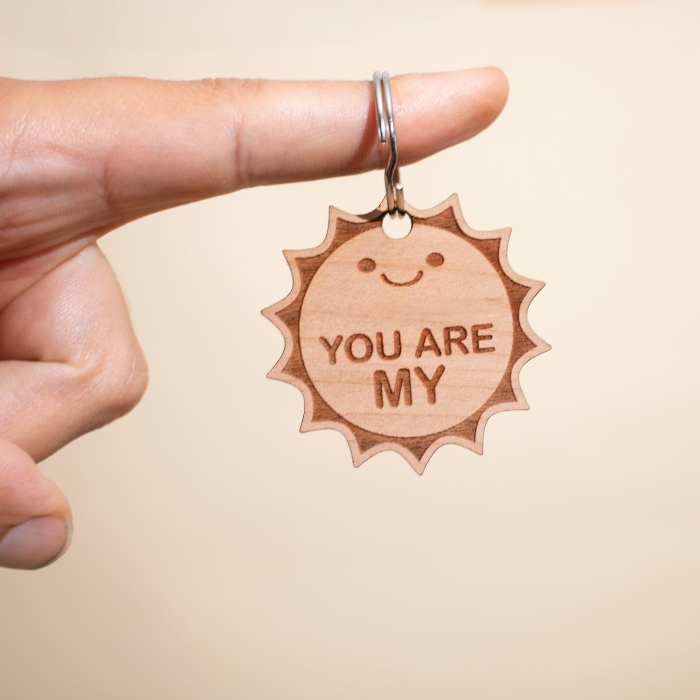 You Are My Sunshine Keyring