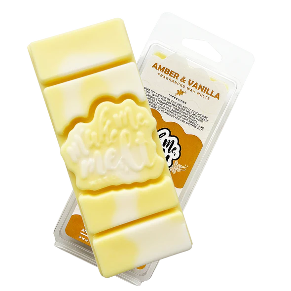 MakeMeMelt - Amber & Vanilla Wax Bar