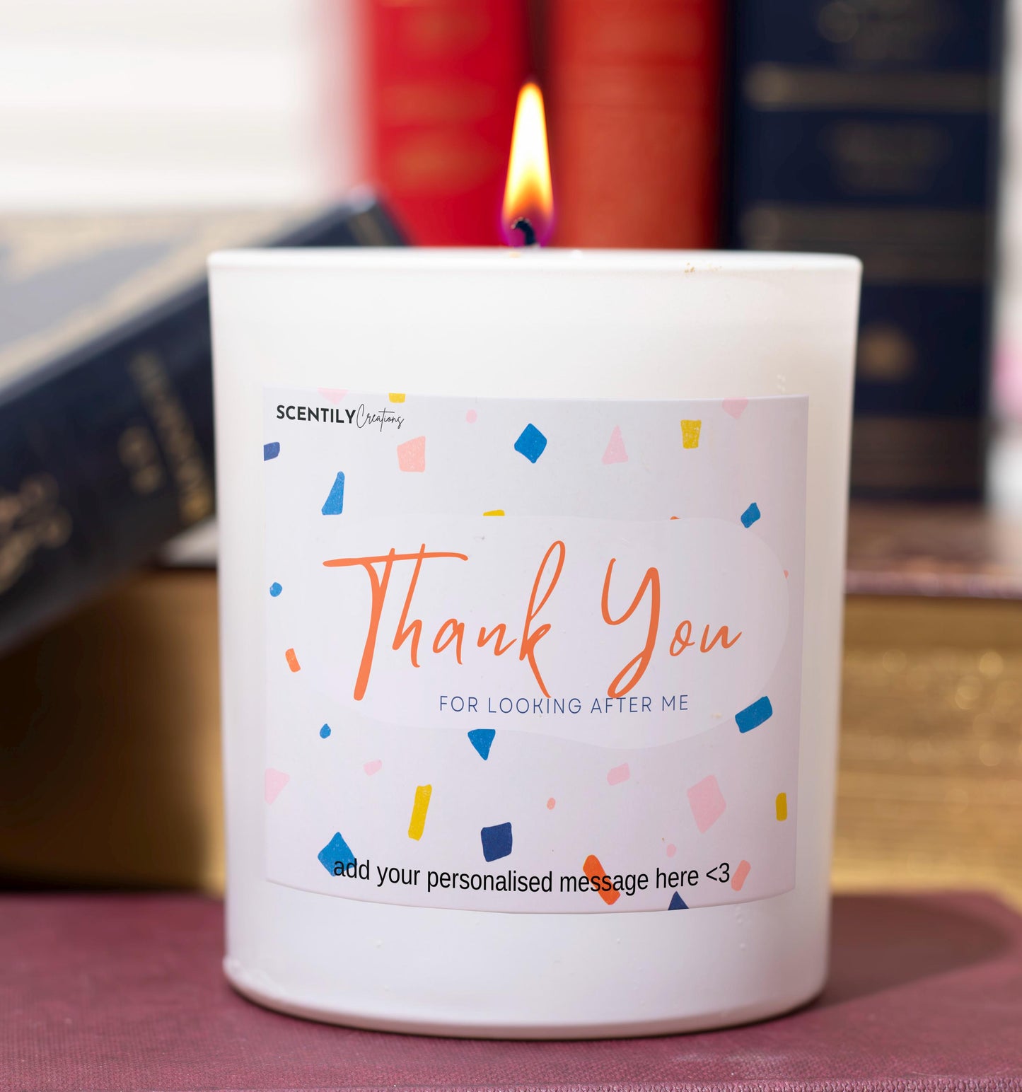 Thank You Confetti Scented Candle