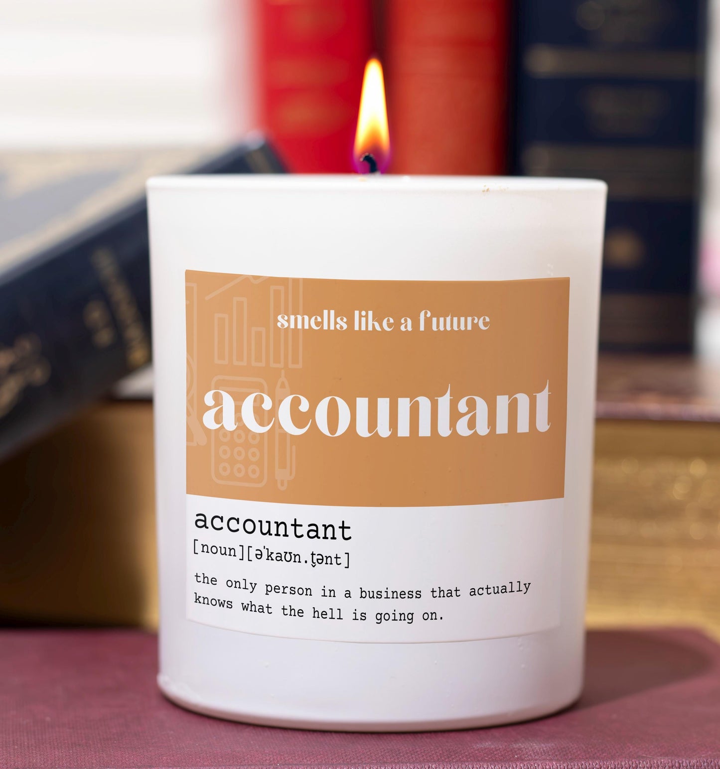 Future Accountant Scented Candle