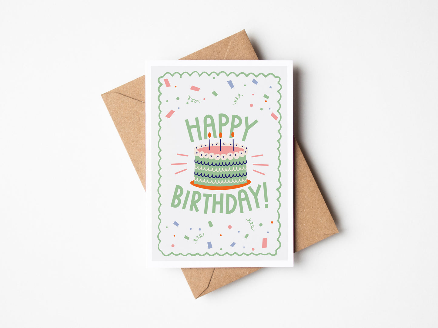 Handwritten Happy Birthday Card